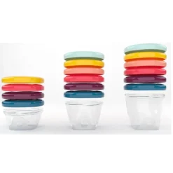 BABYMOOV Vajillas Infantiles-Kit bols+ 3 cucharas multicolor