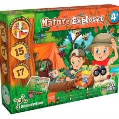 SCIENCE 4 YOU Juegos Y Juguetes Educativos-Kit Explorador Naturaleza