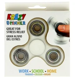 SELECCION DRIM Juegos De Mesa-Krazy Spinner Blanco