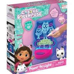 CEFA Manualidades-La Casa de Muñecas de Gabby Paint 'N Light
