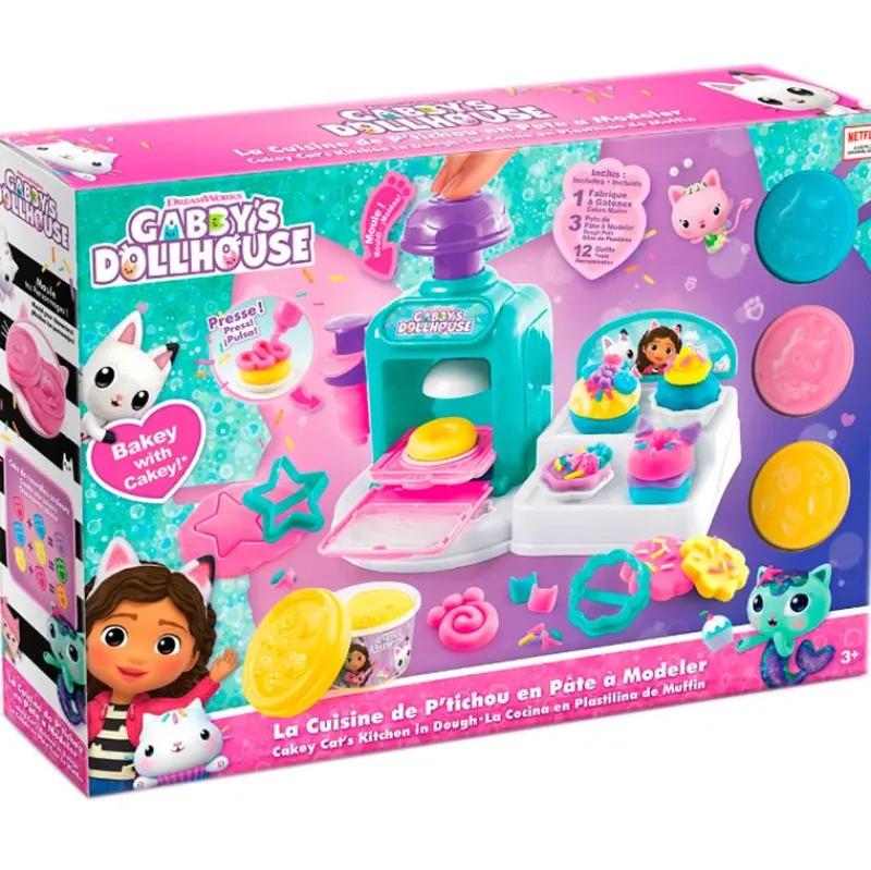 CANAL TOYS Manualidades-La Casa de Muñecas de Gabby Pastelería de Muffin