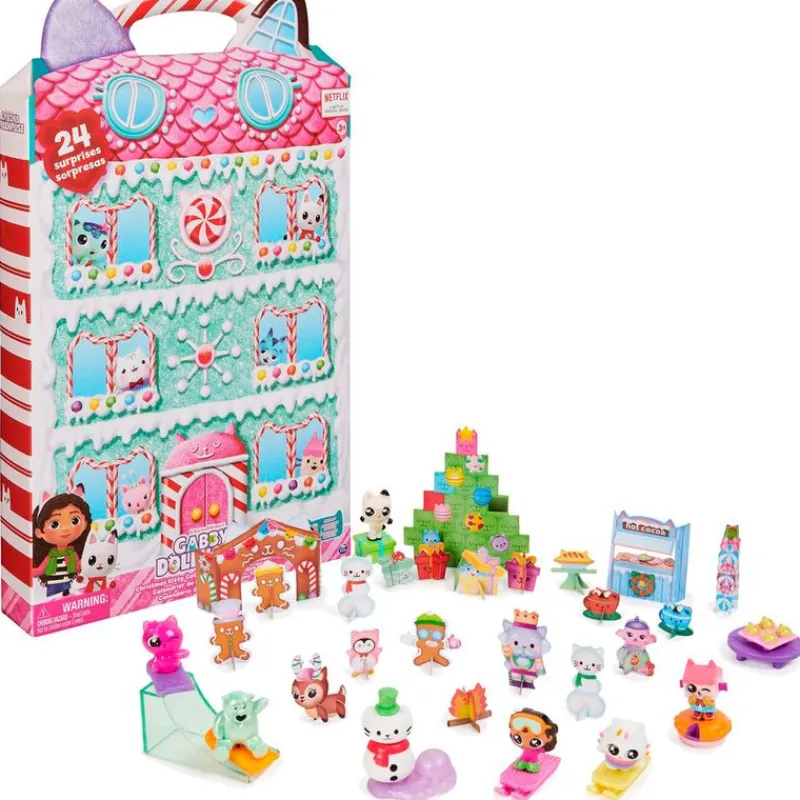 SPIN MASTER Manualidades-La Casa de Muñecas de Gabby Calendario Adviento