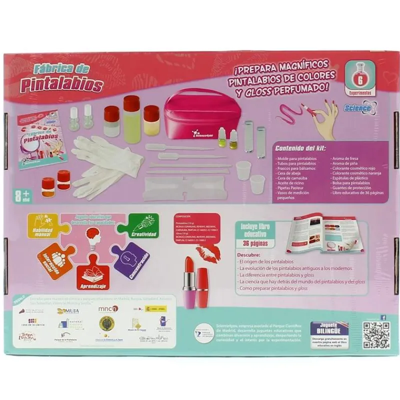SCIENCE 4 YOU Juegos Y Juguetes Educativos-La Fábrica de Pintalabios