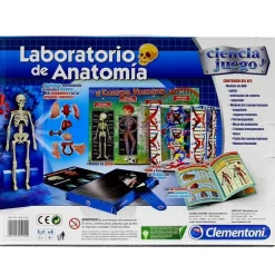 CLEMENTONI Juegos Y Juguetes Educativos-Laboratorio de Anatomía