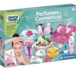 CLEMENTONI Juegos Y Juguetes Educativos-Laboratorio Perfumes y Cosméticos