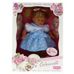 Lara la Muñeca Bebé Llorona con Vestidito Azul*ROSA TOYS Outlet