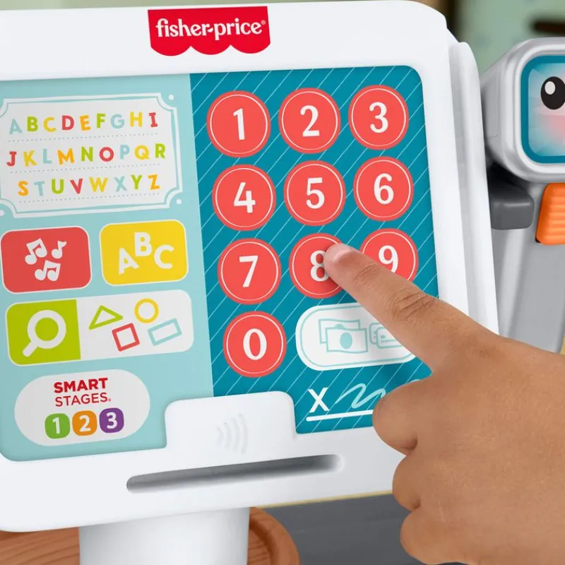FISHER PRICE Primera Infancia Y Preescolar|Juegos Y Juguetes De Imitación-Laugh & Learn Caja Registradora Infantil