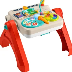 FISHER PRICE Primera Infancia Y Preescolar-Laugh & Learn Mesa de Actividades 4 en 1 y Caballete