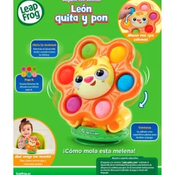 VTECH Primera Infancia Y Preescolar-León Quita y Pon Juguete con Ventosa