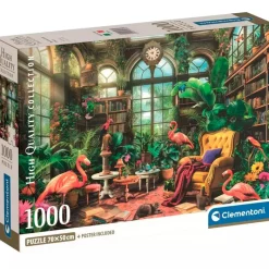 CLEMENTONI Puzzles Y Construcciones-Librería Puzzle 1000 Piezas