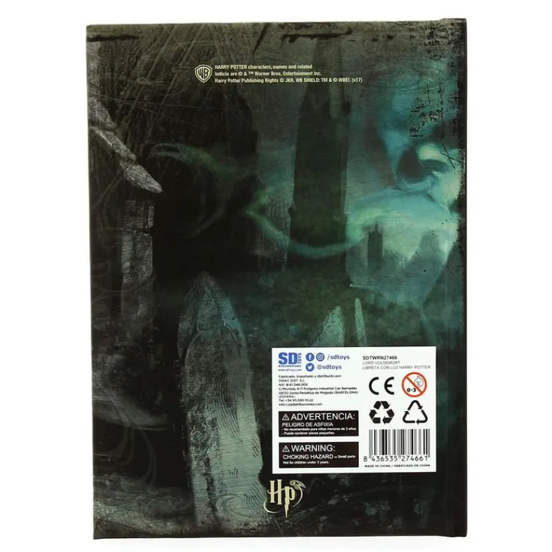 Libreta Voldemort con Luz*SD DISTRIBUCIONES Hot