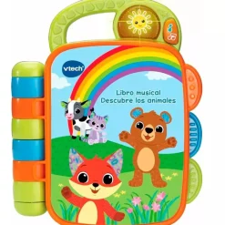 Libro Musical Descubre Los Animales*VTECH Sale
