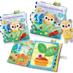 VTECH Primera Infancia Y Preescolar-Libro Sensorial Bosque Sorpresa