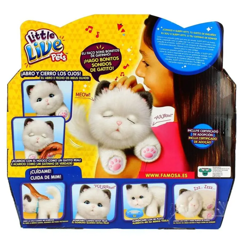 Little Live Pets Sleepy Kitty*FAMOSA Clearance