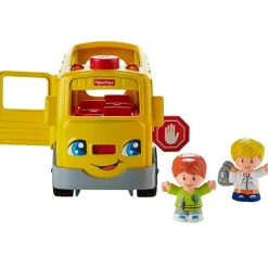 FISHER PRICE Primera Infancia Y Preescolar|Vehículos, Trenes Y Parkings-Little People Autobús Siéntate Conmigo.
