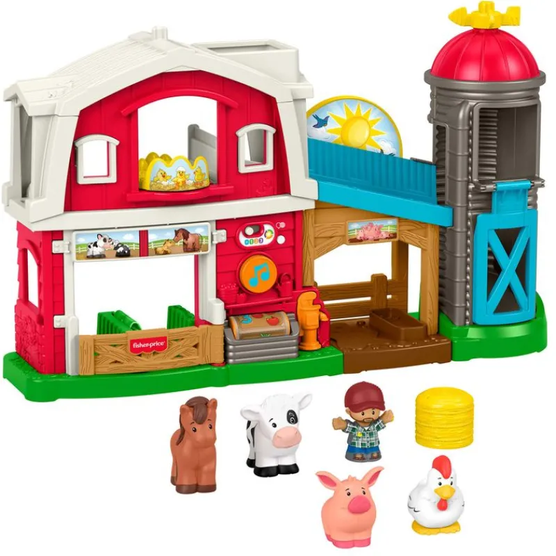 FISHER PRICE Primera Infancia Y Preescolar-Little People Granja de Cuidado de Animales