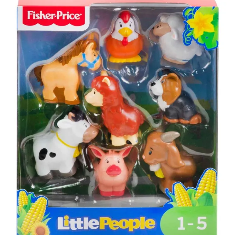 FISHER PRICE Primera Infancia Y Preescolar|Figuras Y Figuras De Acción-Little People Pack Animales de Granja