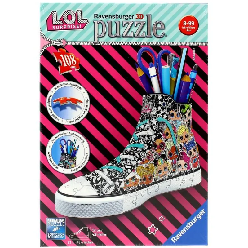 RAVENSBURGER Puzzles Y Construcciones-LOL Surprise Puzzle 3D Portalápices