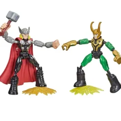 Los Vengadores Bend and Flex Thor vs Loki*HASBRO Clearance