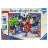 RAVENSBURGER Puzzles Y Construcciones-Los Vengadores Puzzle de 100 Piezas XXL