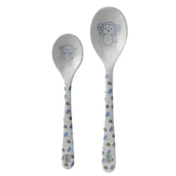 SARO Vajillas Infantiles-Lote de 2 cucharas grande y pequeña