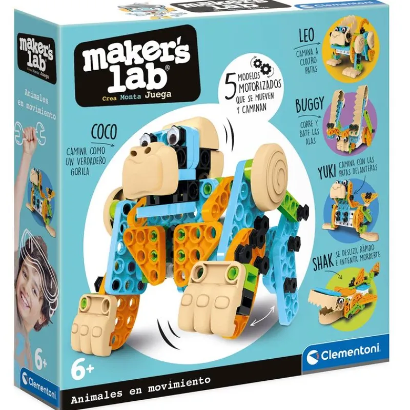 Maker's Lab - Animales en Movimento*CLEMENTONI New