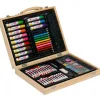 Maletín Madera Pinturas 68 Piezas*DRIM DISCOUNT Sale