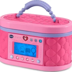 VTECH Juegos Y Juguetes De Imitación-Maletín Secreto de Maquillaje Joyero Interactivo