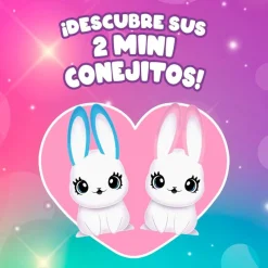 BIZAK Muñecas-Mamá Conejo y Sus Mini Bebés Sorpresa