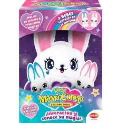 BIZAK Muñecas-Mamá Conejo y Sus Mini Bebés Sorpresa