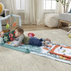FISHER PRICE Mantas Y Gimnasios De Actividades|Primera Infancia Y Preescolar-Manta de actividades Casita de Campo 2 en 1