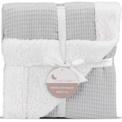 Manta para bebé Borreguito Gris*INTERBABY Clearance