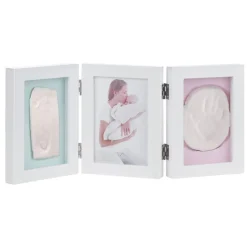 JANE Regalos De Nacimiento-Marco de fotos con huella mano y pie