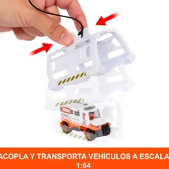 MATTEL Vehículos, Trenes Y Parkings-Matchbox Action Drivers Helicóptero de Rescate