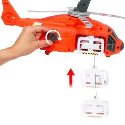 MATTEL Vehículos, Trenes Y Parkings-Matchbox Action Drivers Helicóptero de Rescate