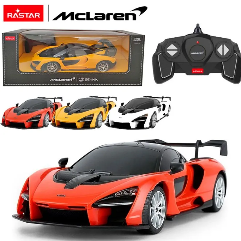 RASTAR Coches Radio Control (R/C)-McLaren Senna Vehículo R/C Escala 1:18 Surtido