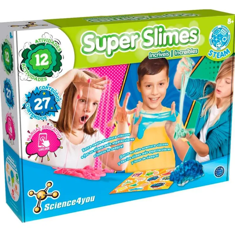 SCIENCE 4 YOU Juegos Y Juguetes Educativos-Mega Slime Kit