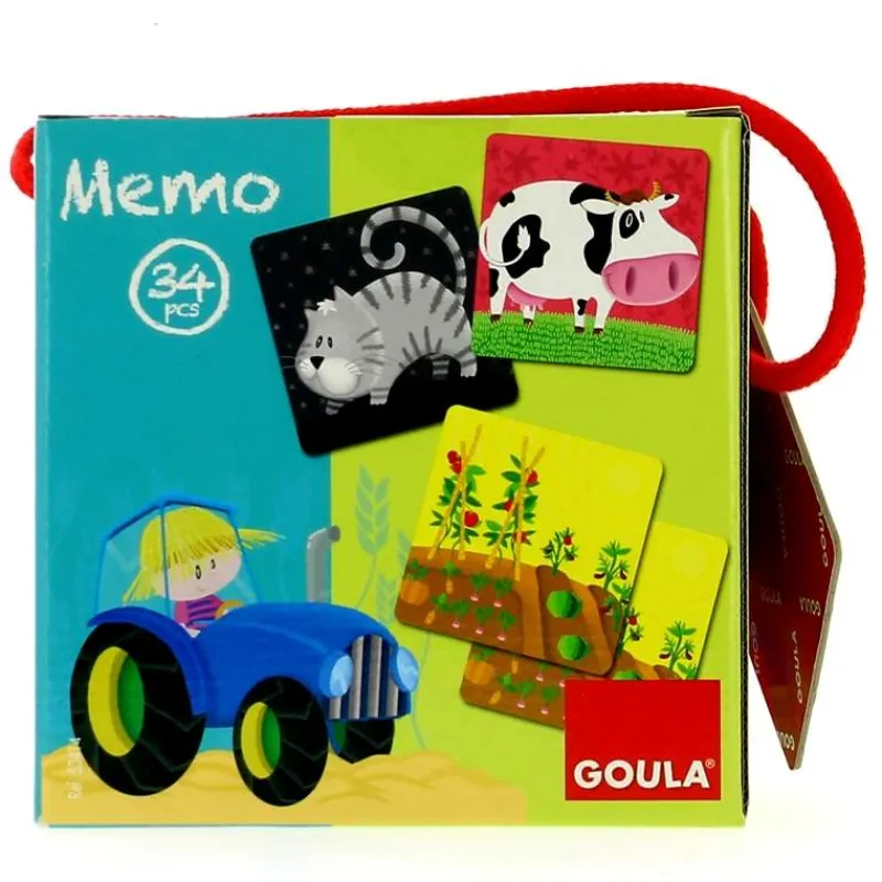 GOULA Juegos Y Juguetes Educativos-Memo Granja