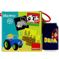 GOULA Juegos Y Juguetes Educativos-Memo Granja
