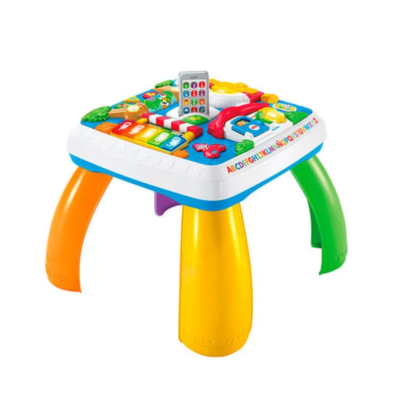FISHER PRICE Primera Infancia Y Preescolar-Mesa Multiaprendizaje Bilingüe