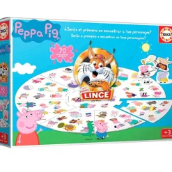 EDUCA Juegos De Mesa-Mi Primer Lince Juego Edición Peppa Pig