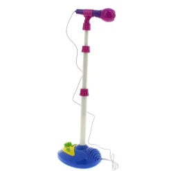 DRIM DISCOUNT Instrumentos Musicales-Micrófono electrónico azul