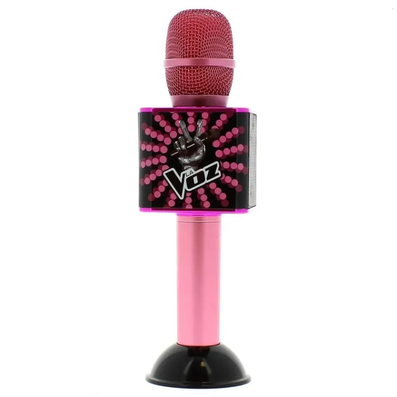 Micrófono La Voz Negro/Rosa*NINCO Clearance