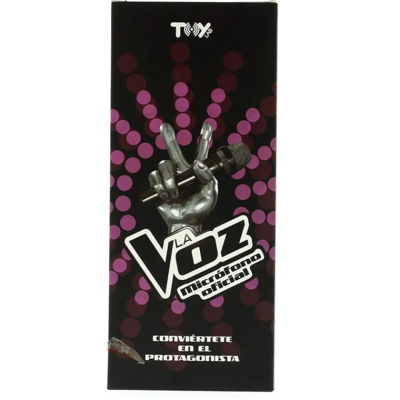 Micrófono La Voz Negro/Rosa*NINCO Clearance