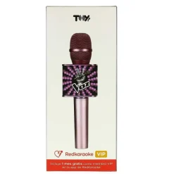 Micrófono La Voz Negro/Rosa*NINCO Clearance