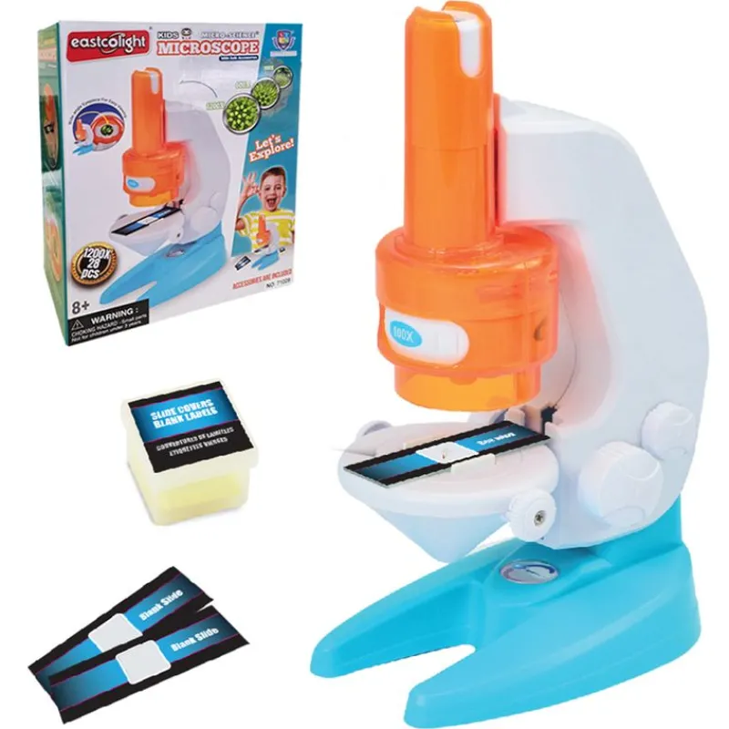 DRIM DISCOUNT Juegos Y Juguetes Educativos-Microscopio 28 Piezas