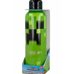 STOR Otros Merchandising|Escolar-Minecraft Botella Termo Acero Inoxidable 515 ml