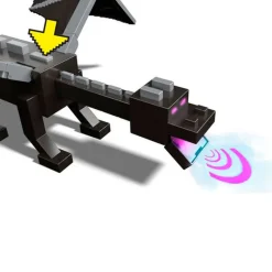 MATTEL Figuras Videojuegos|Figuras Y Figuras De Acción-Minecraft Dragón del Ender