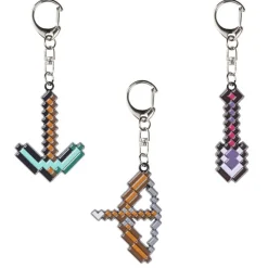 BIZAK Otros Merchandising|Figuras Y Figuras De Acción-Minecraft Pack Llaveros Arma Surtido