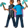 JAKKS PACIFIC Disfraces Y Complementos|Disfraces Y Complementos-Minecraft Pack Pico + Capa